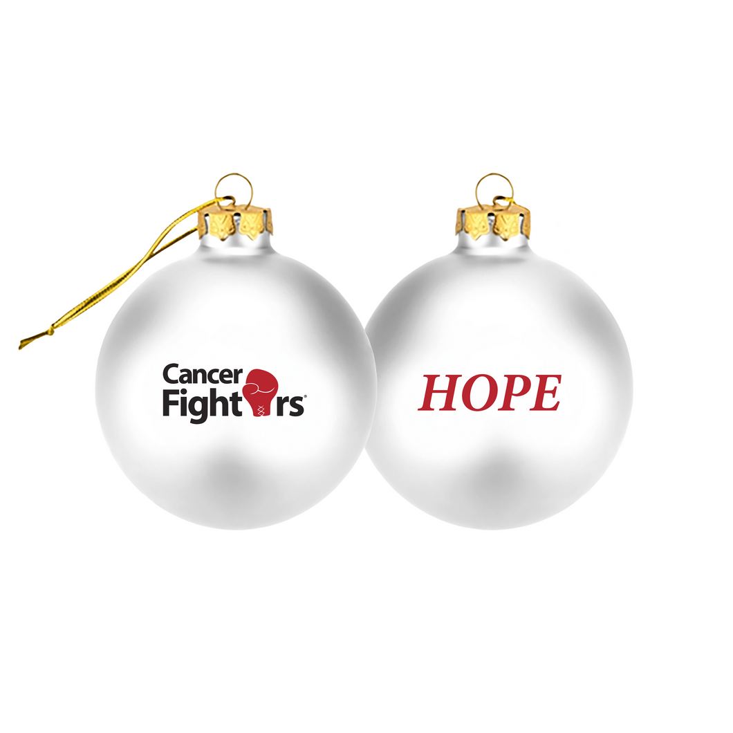 Cancer Fighters Holiday Ornament