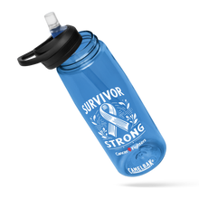 Load image into Gallery viewer, Cancer Fighters &quot;Survivor Strong&quot; Sports Water Bottle
