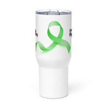 Load image into Gallery viewer, Cancer Fighters Ribbon Travel Mug
